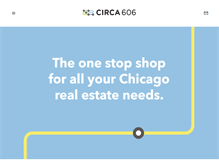 Tablet Screenshot of circa606.com